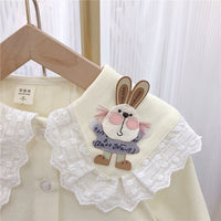 Load image into Gallery viewer, Baby Kid Girls Rabbit Cartoon Shirts Wholesale 230222112
