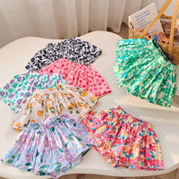 Load image into Gallery viewer, Baby Kid Girls Flower Fruit Print Shorts Wholesale 230222114
