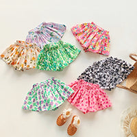 Load image into Gallery viewer, Baby Kid Girls Flower Fruit Print Shorts Wholesale 230222114

