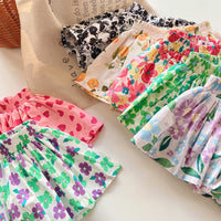 Load image into Gallery viewer, Baby Kid Girls Flower Fruit Print Shorts Wholesale 230222114

