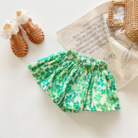 Load image into Gallery viewer, Baby Kid Girls Flower Fruit Print Shorts Wholesale 230222114
