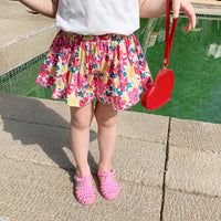 Load image into Gallery viewer, Baby Kid Girls Flower Fruit Print Shorts Wholesale 230222114
