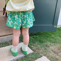 Load image into Gallery viewer, Baby Kid Girls Flower Fruit Print Shorts Wholesale 230222114
