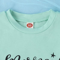 Load image into Gallery viewer, 2 Pieces Set Baby Kid Girls Letters T-Shirts And Cartoon Pants Wholesale 230222126
