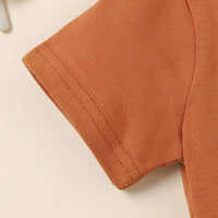 Load image into Gallery viewer, 2 Pieces Set Baby Kid Girls Letters Cartoon Print T-Shirts And Shorts Wholesale 230222134
