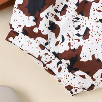 Load image into Gallery viewer, 2 Pieces Set Baby Kid Girls Letters Cartoon Print T-Shirts And Shorts Wholesale 230222134
