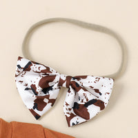 Load image into Gallery viewer, 2 Pieces Set Baby Kid Girls Letters Cartoon Print T-Shirts And Shorts Wholesale 230222134
