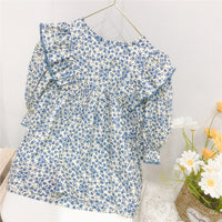Load image into Gallery viewer, Baby Kid Girls Flower Print Dresses Wholesale 23022215
