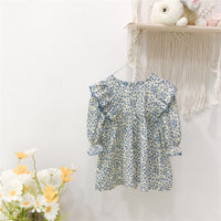 Load image into Gallery viewer, Baby Kid Girls Flower Print Dresses Wholesale 23022215
