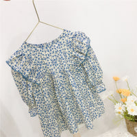 Load image into Gallery viewer, Baby Kid Girls Flower Print Dresses Wholesale 23022215
