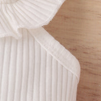 Load image into Gallery viewer, 2 Pieces Set Baby Kid Girls Solid Color Muslin&amp;Ribbed Tank Tops And Shorts Wholesale 230222175
