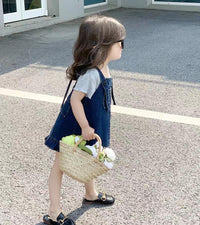 Load image into Gallery viewer, Baby Kid Girls Solid Color Dresses Wholesale 230222185
