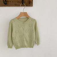 Load image into Gallery viewer, Baby Girls Solid Color Cardigan Wholesale 230222204
