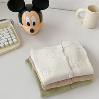 Load image into Gallery viewer, Baby Girls Solid Color Cardigan Wholesale 230222204
