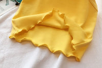 Load image into Gallery viewer, 2 Pieces Set Baby Kid Girls Solid Color Tank Tops And Shorts Wholesale 230222210
