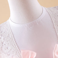 Load image into Gallery viewer, Baby Girls Bow Rompers Wholesale 23022223
