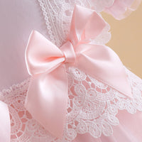 Load image into Gallery viewer, Baby Girls Bow Rompers Wholesale 23022223
