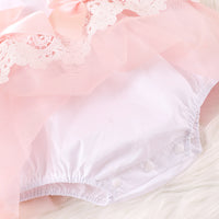 Load image into Gallery viewer, Baby Girls Bow Rompers Wholesale 23022223
