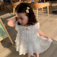 Load image into Gallery viewer, Baby Kid Girls Bow Dresses Wholesale 23022225
