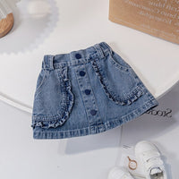 Load image into Gallery viewer, Baby Kid Girls Solid Color Skirts Wholesale 23022252
