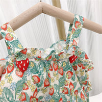 Load image into Gallery viewer, Baby Kid Girls Flower Fruit Print Dresses Wholesale 23022254
