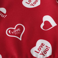 Load image into Gallery viewer, 2 Pieces Set Baby Kid Girls Letters Print Hoodies Sweatshirts And Love heart Pants Wholesale 23022282

