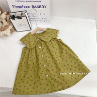 Load image into Gallery viewer, Baby Kid Girls Polka dots Dresses Wholesale 23022296

