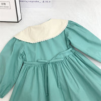 Load image into Gallery viewer, Baby Kid Girls Flower Embroidered Dresses Wholesale 23022298
