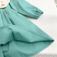 Load image into Gallery viewer, Baby Kid Girls Flower Embroidered Dresses Wholesale 23022298
