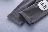 Load image into Gallery viewer, 2 Pieces Set Baby Kid Unisex Letters T-Shirts And Shorts Wholesale 23022403
