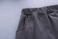 Load image into Gallery viewer, 2 Pieces Set Baby Kid Unisex Letters T-Shirts And Shorts Wholesale 23022403
