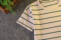 Load image into Gallery viewer, 2 Pieces Set Baby Kid Boys Striped T-Shirts And Solid Color Shorts Wholesale 23022408
