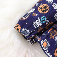 Load image into Gallery viewer, Baby Girls Flower Print Rompers Wholesale 230224108
