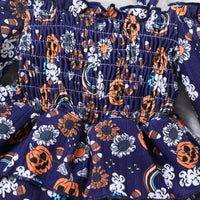 Load image into Gallery viewer, Baby Girls Flower Print Rompers Wholesale 230224108
