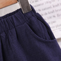 Load image into Gallery viewer, 2 Pieces Set Baby Kid Boys Animals Cartoon Print Polo Shirts And Solid Color Shorts Wholesale 230224114
