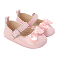Load image into Gallery viewer, Baby Girls Solid Color Bow Shoes Wholesale 230224118
