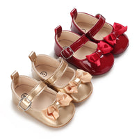 Load image into Gallery viewer, Baby Girls Solid Color Bow Shoes Wholesale 230224118
