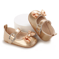 Load image into Gallery viewer, Baby Girls Solid Color Bow Shoes Wholesale 230224118
