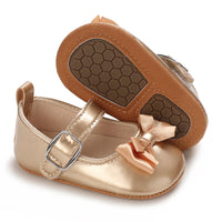 Load image into Gallery viewer, Baby Girls Solid Color Bow Shoes Wholesale 230224118
