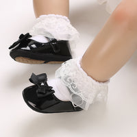 Load image into Gallery viewer, Baby Girls Solid Color Bow Shoes Wholesale 230224118
