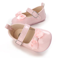 Load image into Gallery viewer, Baby Girls Solid Color Bow Shoes Wholesale 230224118
