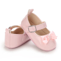 Load image into Gallery viewer, Baby Girls Solid Color Bow Shoes Wholesale 230224118
