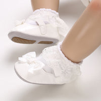 Load image into Gallery viewer, Baby Girls Solid Color Bow Shoes Wholesale 230224118
