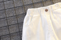 Load image into Gallery viewer, 2 Pieces Set Baby Kid Boys Striped Polo Shirts And Solid Color Shorts Wholesale 23022412
