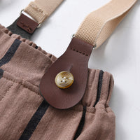 Load image into Gallery viewer, 2 Pieces Set Baby Kid Boys Dressy Bow Shirts And Solid Color Rompers Wholesale 230224125
