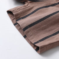 Load image into Gallery viewer, 2 Pieces Set Baby Kid Boys Dressy Bow Shirts And Solid Color Rompers Wholesale 230224125
