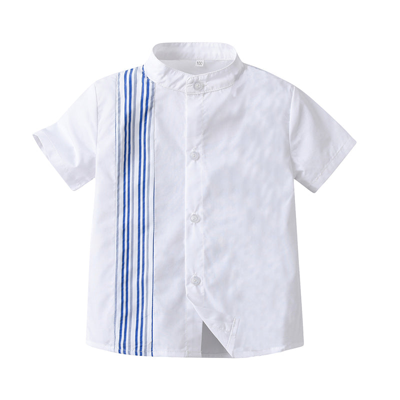 Baby Kid Boys Striped Tops Wholesale 230224132