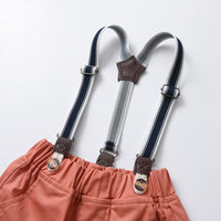 Load image into Gallery viewer, 3 Pieces Set Baby Kid Boys Birthday Party Bow Shirts Solid Color Vests Waistcoats And Striped Rompers Wholesale 230224135
