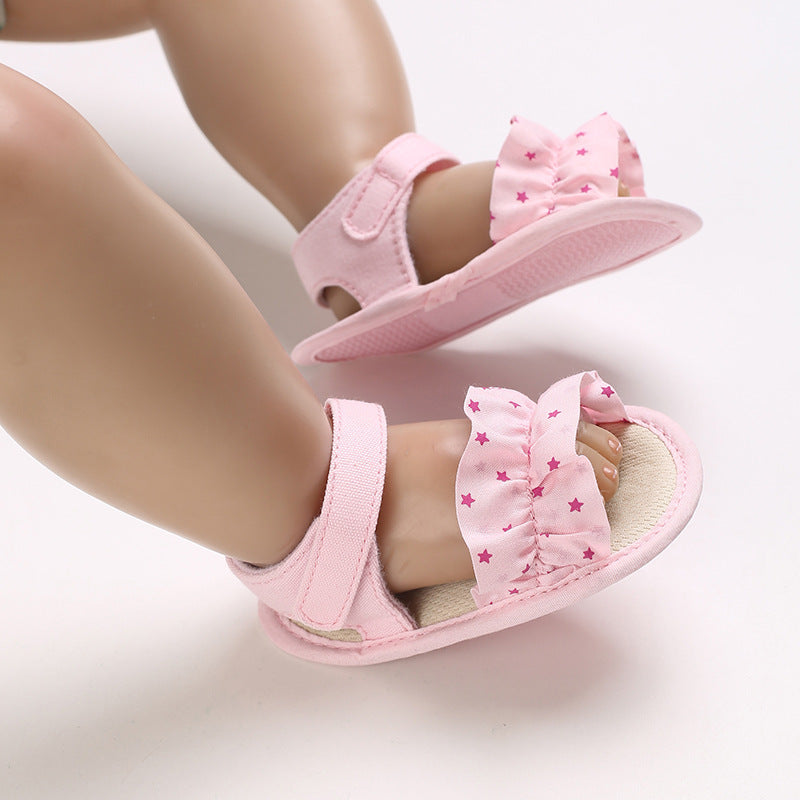 Baby Girls Star Print Shoes Wholesale 230224165