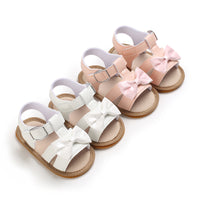 Load image into Gallery viewer, Baby Girls Solid Color Bow Shoes Wholesale 230224176
